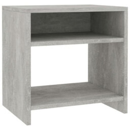 Vidaxl Bedside Cabinet Concrete Grey 40X30X40 Cm Engineered Wood - thumbnail 1