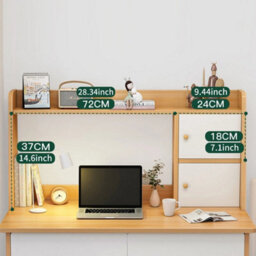 80Cm Computer Desk Writing Table Workstation Laptop Desk For Home Office Decor - thumbnail 2