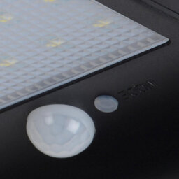 Lucide Basic Modern Solar Wall Light Outdoor, Pir Sensor - Led - 1X3W 2700K - Ip44 - Black - thumbnail 6