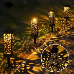 8Pc Solar Powered Led Stake Lights Garden Patio Lawn Lighting Waterproof Outdoor - thumbnail 6