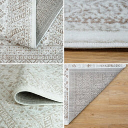 Homeart Traditional Area Rug , Super Soft & Sustainable Woven Neutral Carpet Durable Indoor Rug Weave Beige 160X230 - thumbnail 7