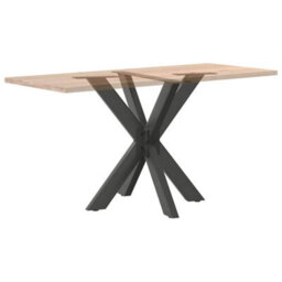 Berkfield Dining Table Leg Spider Shape Anthracite 85X85X(72-73) Cm Steel - thumbnail 6