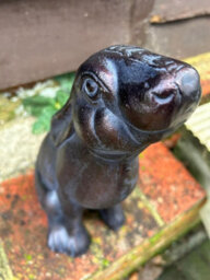 Inspirational Gifting Moongazing Hare Garden Sculpture Cast Aluminium Ornament - thumbnail 5