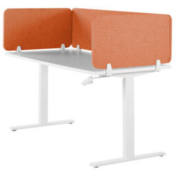 Beliani  Desk Screen Wally Light Red - thumbnail 8
