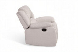 3 Position Manual Beige Recliner Chair For Living Room Varesa - 160 Recline - Room Delivery - thumbnail 5