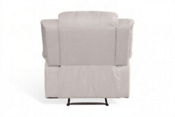 3 Position Manual Beige Recliner Chair For Living Room Varesa - 160 Recline - Room Delivery - thumbnail 6