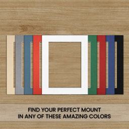 Ak Frames 8X8 White Picture Mounts To Fit 6X6 Aperture Size - Mount Board Only (No Frame Included) - thumbnail 6