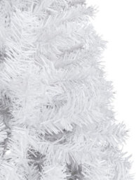 Prime Plus 6Ft (800 Tips) Artificial Christmas Tree Xmas Pine Tree With Metal Stand White - thumbnail 6