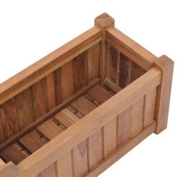 Berkfield Raised Bed 50X25X25 Cm Solid Teak Wood - thumbnail 5