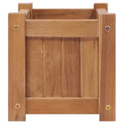 Berkfield Raised Bed 50X25X25 Cm Solid Teak Wood - thumbnail 4