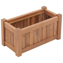 Berkfield Raised Bed 50X25X25 Cm Solid Teak Wood - thumbnail 1