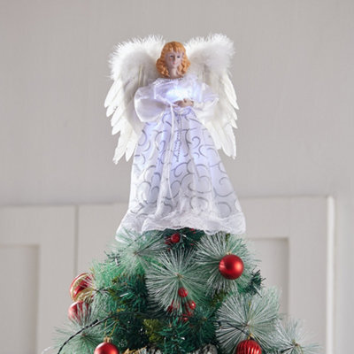 Darphe Christmas Angel Tree Topper With Lights, 21Cm W X 31Cm H - image 1