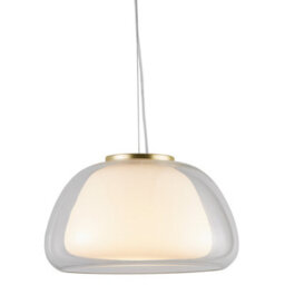 Nordlux Jelly Glass Pendant Light Hand Blown Glass Clear,mains - thumbnail 3