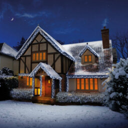 Premier Decorations Limited 480 Led Christmas Cluster Lights White Multi Action 6.2M Lit Length - thumbnail 3