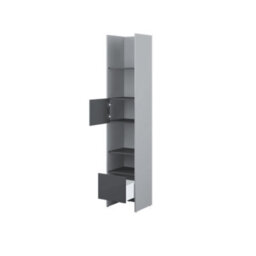 Arte Bed Concept Grey Tall Storage Cabinet 44Cm - thumbnail 2