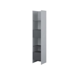 Arte Bed Concept Grey Tall Storage Cabinet 44Cm - thumbnail 1