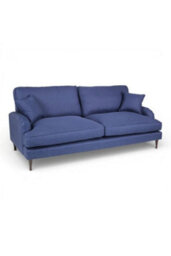 Loft Home Olivia Denim Blue 4 Seater Fabric Sofa - thumbnail 2