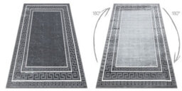 RugsX Carpet Allure 1960 Greek Key, Frame - Structural, Stylish, Glamour Grey 240X330 Cm - thumbnail 3