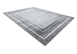RugsX Carpet Allure 1960 Greek Key, Frame - Structural, Stylish, Glamour Grey 240X330 Cm - thumbnail 1