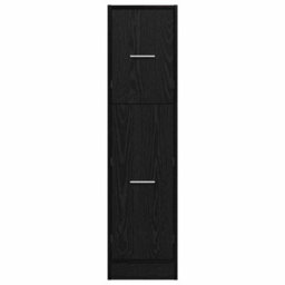 Walplus Apothecary Cabinet Black Oak 30 X 41 X 118 Cm Engineered Wood - thumbnail 6