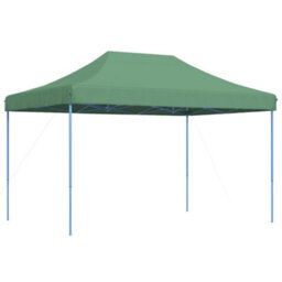 Walplus Foldable Party Tent Garden Gazebo Canopy Pop-Up Green 410X279X315 Cm - thumbnail 5
