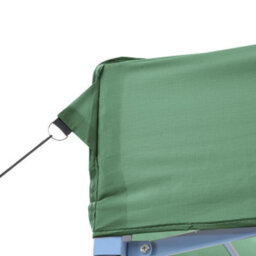 Walplus Foldable Party Tent Garden Gazebo Canopy Pop-Up Green 410X279X315 Cm - thumbnail 7