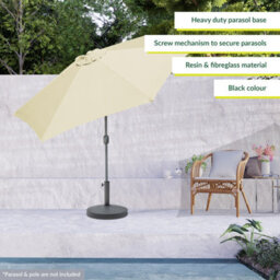 Gardenkraft 16960 12Kg Heavy Duty Parasol Base - thumbnail 8