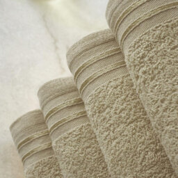 Gc Gaveno Cavailia 4 Pack Wilsford Supreme Bath Sheet Mocha Highly Absorbent Egyptian Cotton Towel Set - thumbnail 2