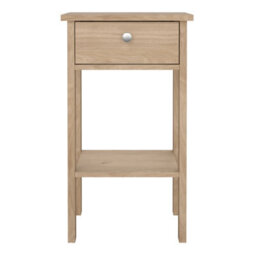Furniture To Go Madrid Bedside Table With 1 Drawers In Jackson Hickory Oak - thumbnail 2