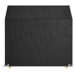 Garden Bench Cover With 8 Eyelets, Polyethylene, 130X70X70 88 Cm - thumbnail 3