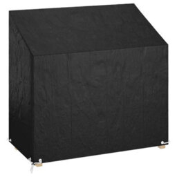 Garden Bench Cover With 8 Eyelets, Polyethylene, 130X70X70 88 Cm - thumbnail 2