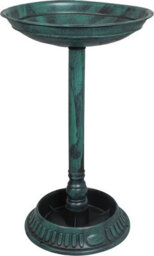 Netagon Outdoor Garden Strong Durable Freestanding Pedestal Wildlife Bird Bath With Base - thumbnail 5