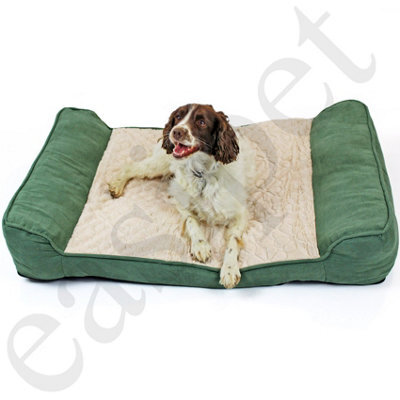 Actiaspet Deluxe Green Orthopaedic Soft Dog Pet Warm Sofa Bed Pillow Cushion Chair Extra Large - image 1