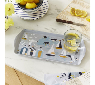 Ulster Weavers Seashore Animal Print 70% Polypropylene Small Tray - image 1