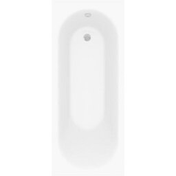 Affine Bathroom Suite Single Ended Bath 1050mm Basin Vanity Unit Toilet Gloss White - thumbnail 5