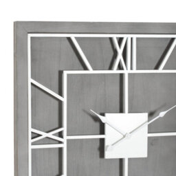 Williston  Grey  Square  Wall  Clock - thumbnail 2