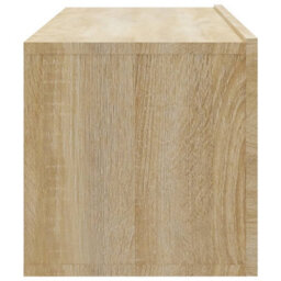Walplus Wall Tv Cabinets 2 Pcs Sonoma Oak 100X30X30 Cm Engineered Wood - thumbnail 8