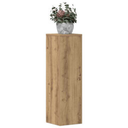 Walplus Plant Stand 2Pcs Artisan Oak 25X25X80 Cm Engineered Wood - thumbnail 3