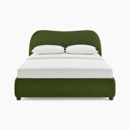 Furniturebox Uk Mabel Green Velvet Ottoman King Size Bed Frame - thumbnail 3