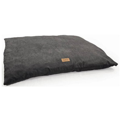 Huggle Pets Hugglepets Luxury Charcoal Dog Cushion Bed - image 1