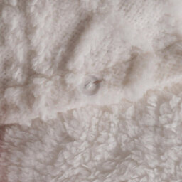 Ohs Cable Knit Fleece Duvet Cover Set Warm Reversible Bedding, Natural - King - thumbnail 5