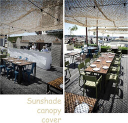 Yellow 4X4M Shade Sail For Garden - thumbnail 4