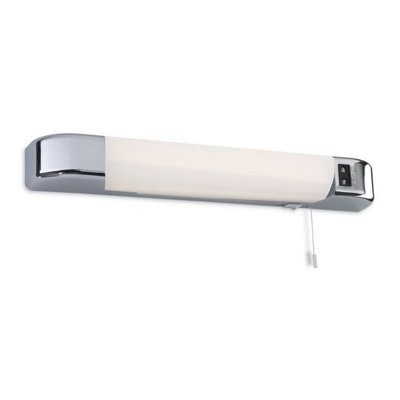 Luminosa Lighting Luminosa Dual Led Voltage Switched Shaver Light Chrome