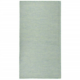Berkfield Outdoor Flatweave Rug 140X200 Cm Turquoise