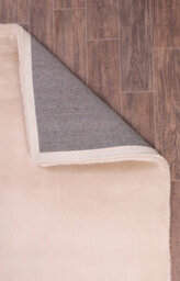 Faux Fur Natural Plain Shaggy Modern Easy To Clean Rug For Living Room And Bedroom -60Cm X 110Cm - thumbnail 6