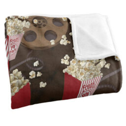 Jq Licensing Silky Popcorn Supersoft Blanket Multicoloured (152Cm X 127Cm) - thumbnail 3