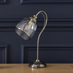 CGC Lighting Cgc Kate Antique Brass Table Lamp - thumbnail 2