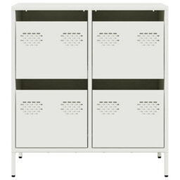 Vidaxl Sideboard White 68X39X73.5 Cm Cold-Rolled Steel - thumbnail 5