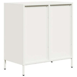 Vidaxl Sideboard White 68X39X73.5 Cm Cold-Rolled Steel - thumbnail 7