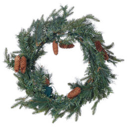 Beliani Christmas Wreath Led Kamerun Green 60 Cm - thumbnail 6